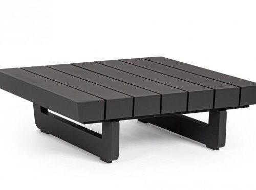 INFINITY sötétszürke kerti dohányzóasztal 74cm