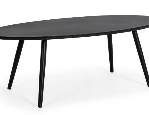 SPACE II sötétszürke dohányzóasztal 119cm