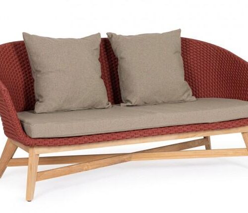 COACHELLA piros kerti kanapé