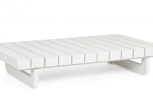 INFINITY II fehér kerti dohányzóasztal 126cm