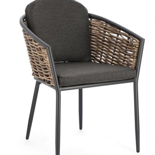 MARIBELA szürke kerti szék