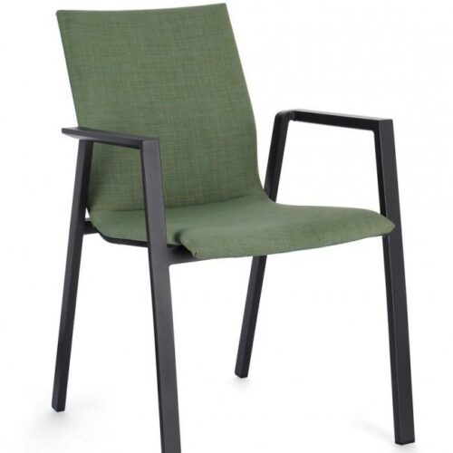 ODEON II zöld kerti szék