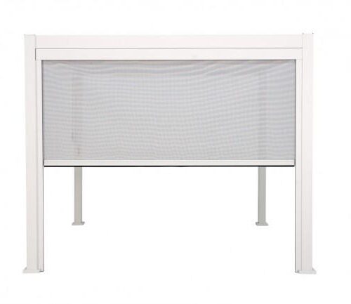 OCEAN fehér pergola árnyékoló 4 m-es oldalfalra OCEAN fehér pergola árnyékoló 4 m-es oldalfalra