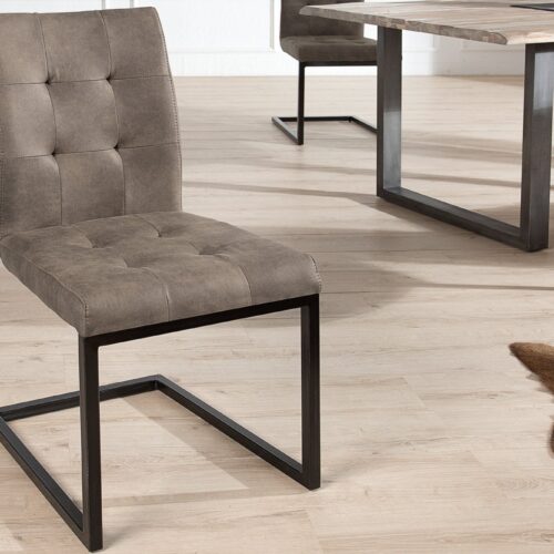 OXFORD taupe mikroszálas szék