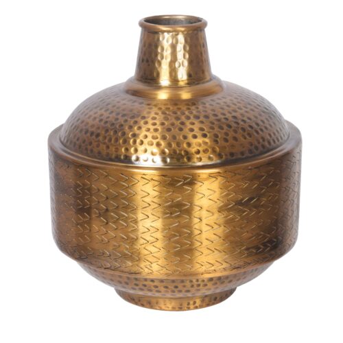 COPPER bronz alumínium váza