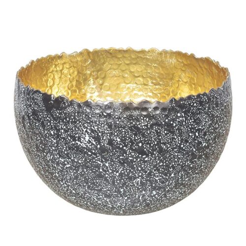 ORIENT ezüst alumínium dísztál