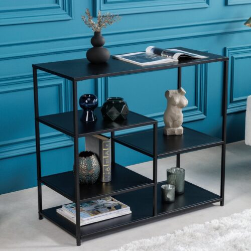 DURA fekete acél polc