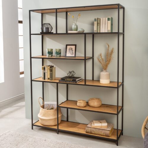 SLIM barna fa polc  185x135 cm