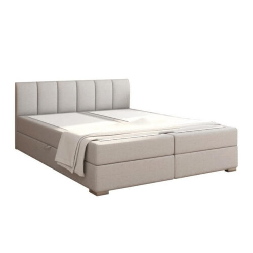RIANA szürke szövet boxspring ágy 160x200cm RIANA szürke szövet boxspring ágy 160x200cm