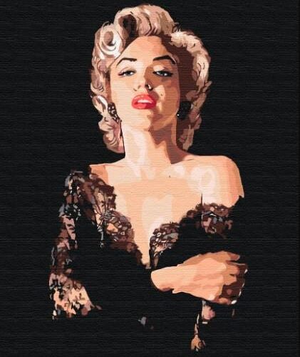 ÉRZÉKI MARILYN számfestő készlet