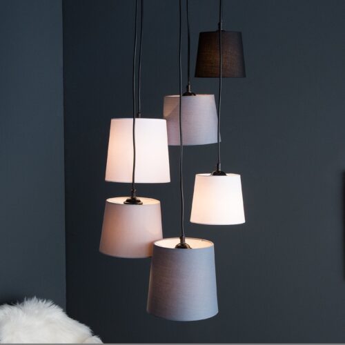 LEVELS IV szürke-fekete függőlámpa