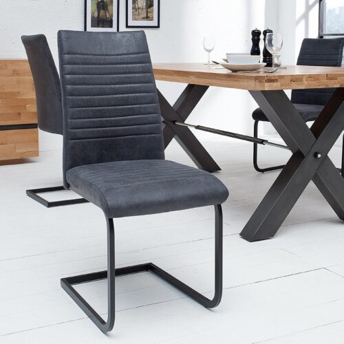 APARTMENT szürke mikroszálas szék