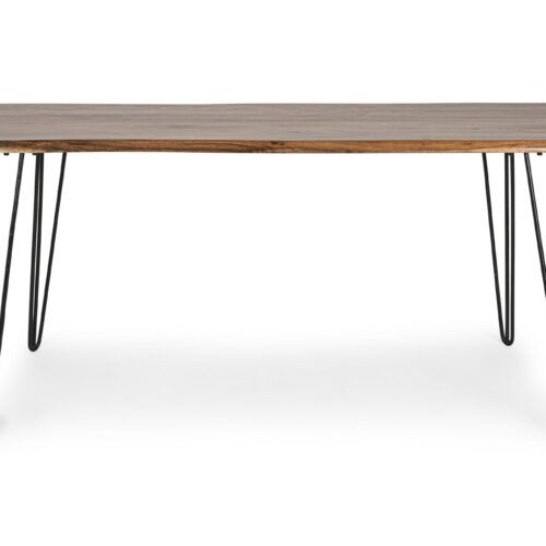 BARROW 8 személyes barna akácfa étkezőasztal 180cm