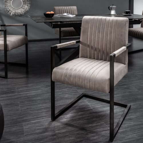 BIG ASTON taupe szék