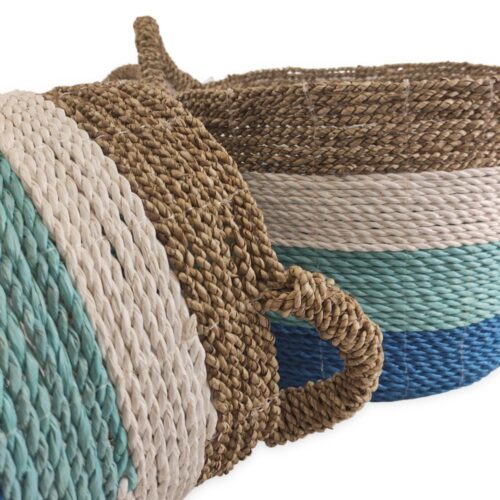 BINGIN kék tengerifű tároló kosár S