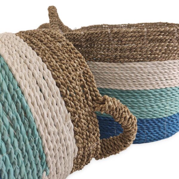 BINGIN kék tengerifű tároló kosár S