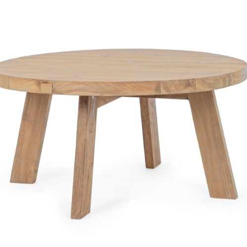 BOLIVAR barna teakfa kerti dohányzóasztal