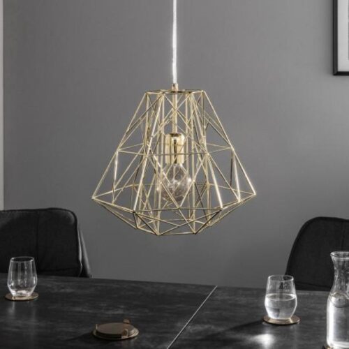 CAGE S arany függőlámpa