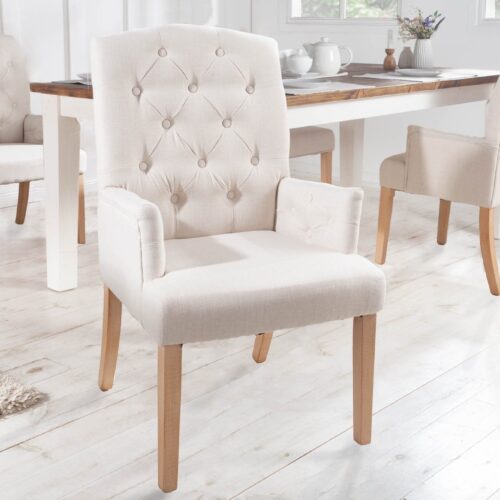 CASTLE bézs 100% polyester szék 59x46x102