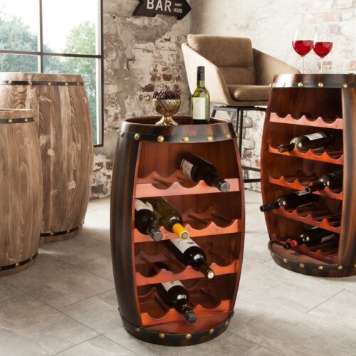 CHATEAU kávé színű bortartó 60cm