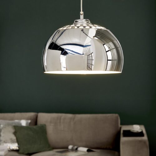 CHROME BALL króm függőlámpa