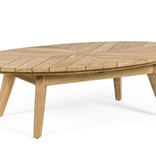 COACHELLA barna teakfa kerti dohányzóasztal 120cm