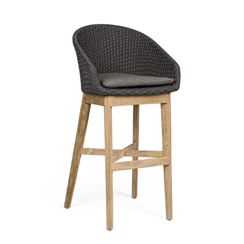 COACHELLA szürke kerti bárszék