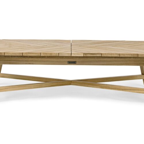 COACHELLA barna teakfa kerti dohányzóasztal 120cm