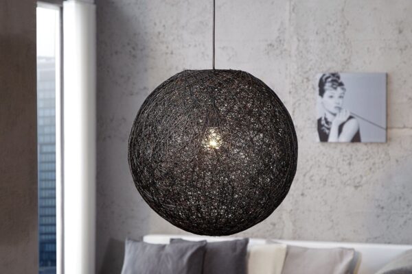 COCOON fekete függőlámpa 45cm COCOON fekete függőlámpa 45cm