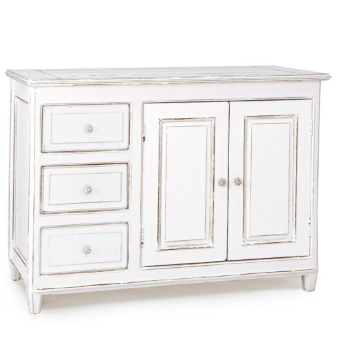 COLETTE tálalószekrény 2 ajtóval és 3 fiókkal