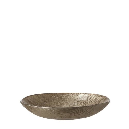 LEONARDO COMO tál 24x16cm ovális ezüst