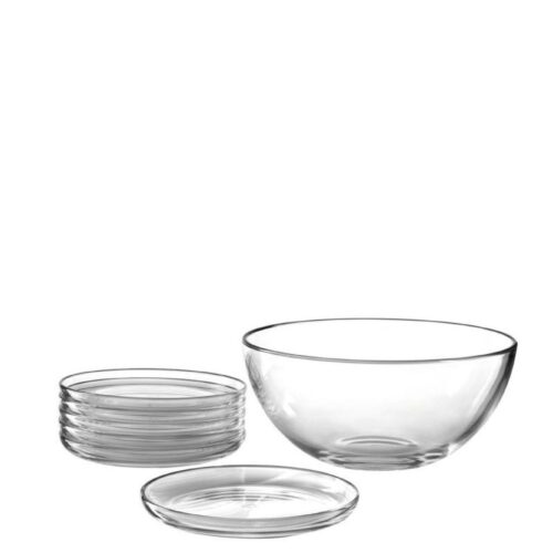 LEONARDO CUCINA OPTIC salátás tál szett 5részes