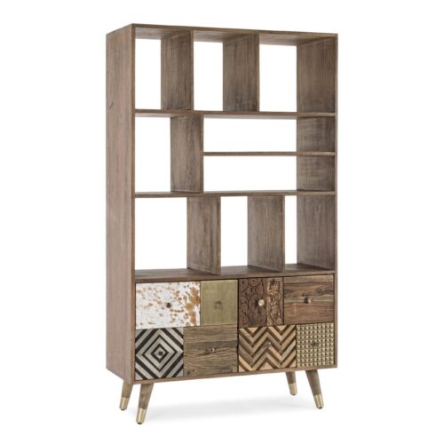 DHAVAL könyvespolc 2 ajtóval