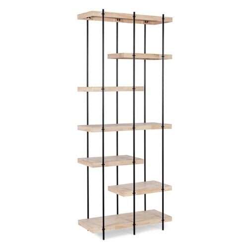 DISTRICT könyvespolc 7 polccal