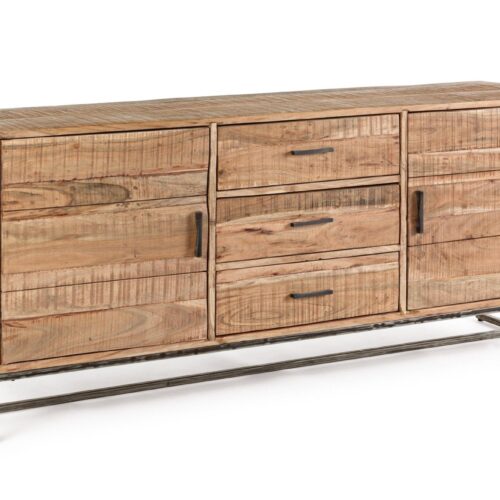 ELMER tálalószekrény 2 ajtóval és 3 fiókkal L