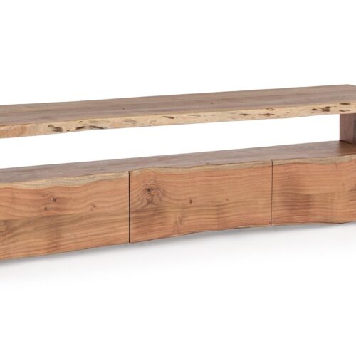 ENEAS alacsony TV szekrény 3 fiókkal