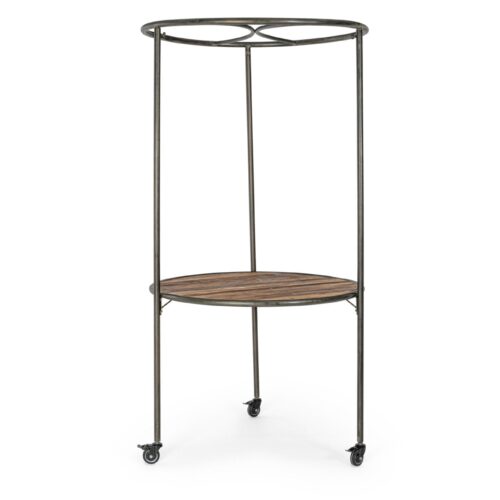 EXHIBITOR fekete lerakóasztal 100cm