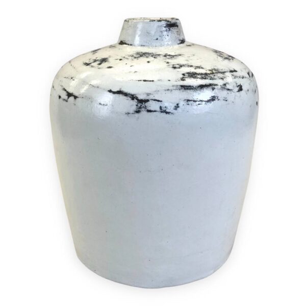 PASIR PUTIH II fehér váza