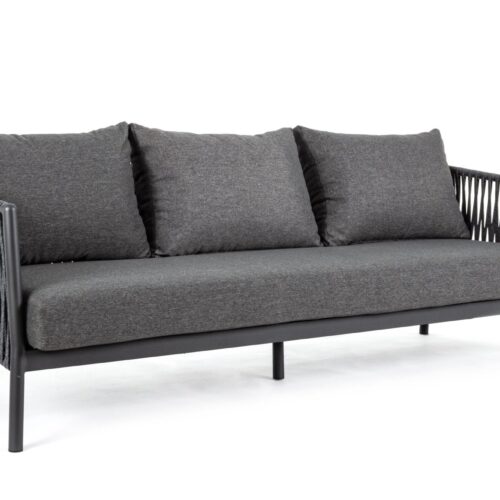 FLORENCIA szürke kerti kanapé