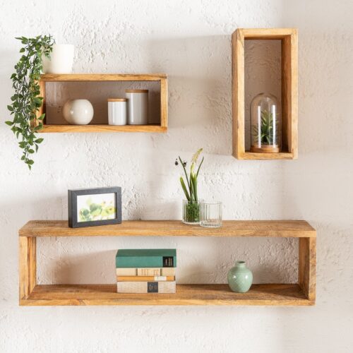 HEMINGWAY barna mangófa falipolc