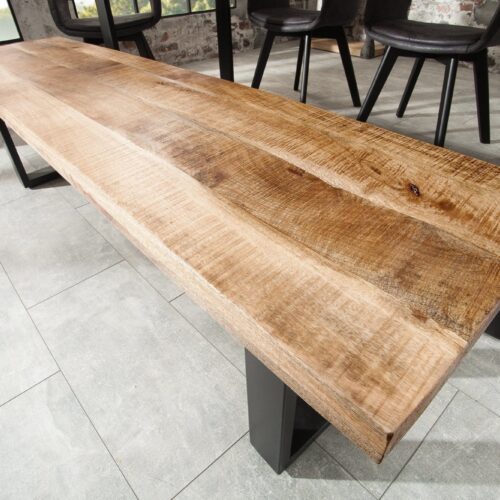 IRON CRAFT natúr mangófa ülőpad 170cm