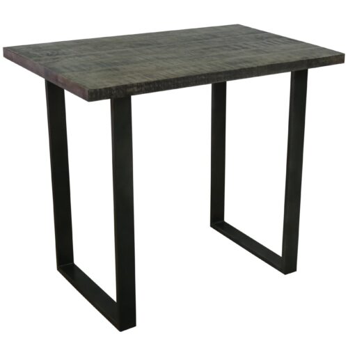 IRON CRAFT szürke mangó bárasztal 120cm