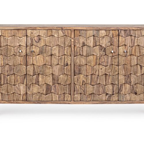 KANT barna rózsafa tálalószekrény