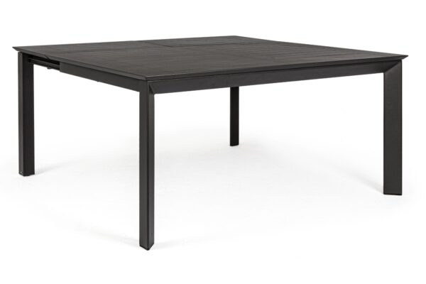 KONNOR II fekete étkezőasztal 110-160cm KONNOR II fekete étkezőasztal 110-160cm