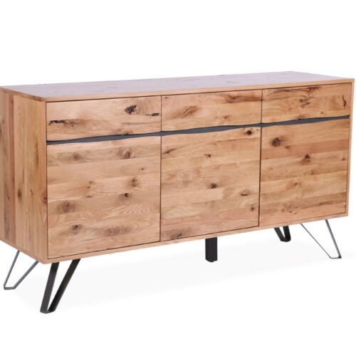 LIVING EDGE tölgy tálalószekrény 160cm