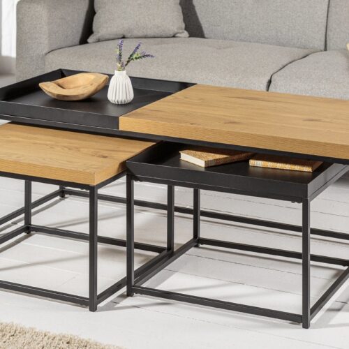 LOFT barna mdf dohányzóasztal LOFT barna mdf dohányzóasztal