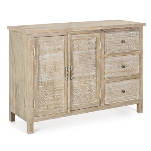 MAYRA tálalószekrény 2 ajtóval és 3 fiókkal