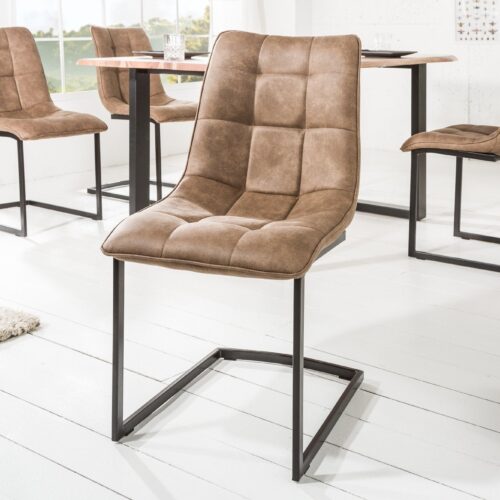 MIAMI szürkésbarna mikroszálas szék