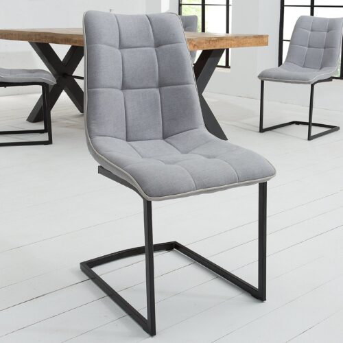 MIAMI vintage világosszürke szék