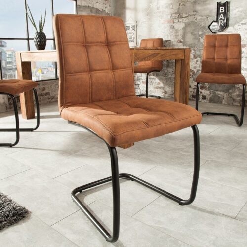 MODENA vintage világosbarna szék